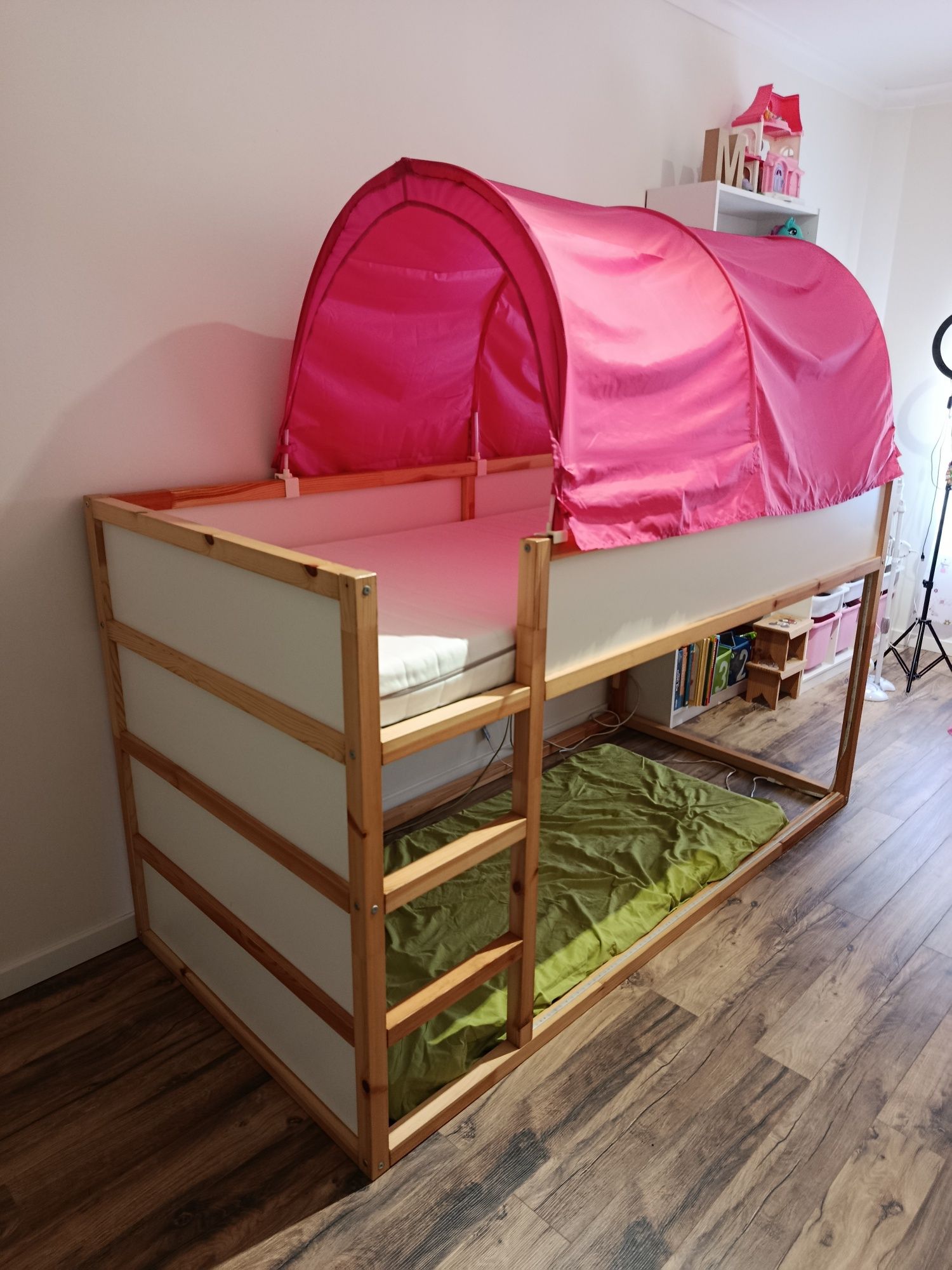 Conjunto IKEA Cama Kura Criança COMPLETO