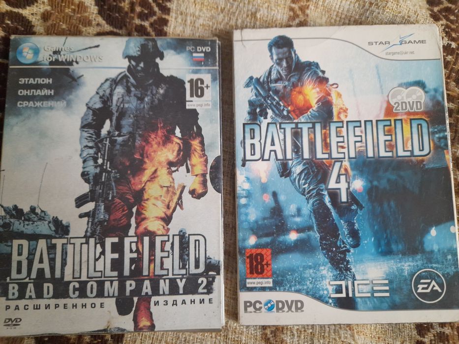 DVD диски, ігри для ПК