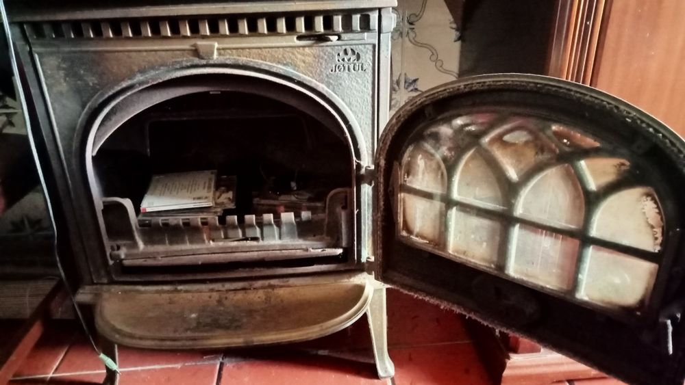 Salamandra fogão de sala