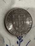 Moeda de 25 escudos de 1977