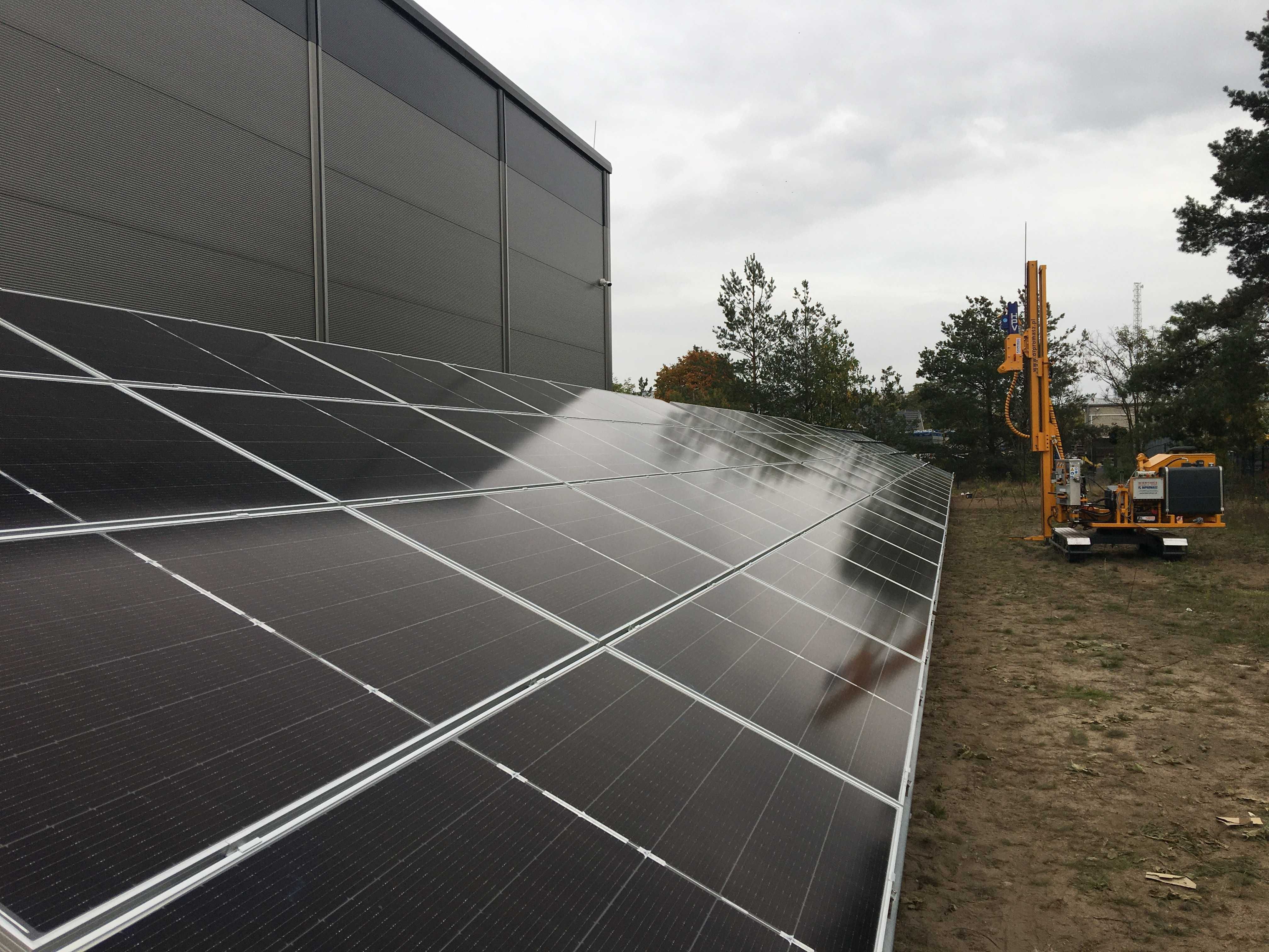 Instalacja Fotowoltaiczna 50 KW Ja Solar Bifacial ,Gruntowa z Montażem