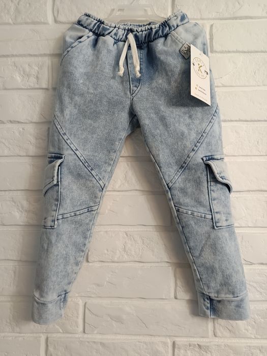 Katana Jeansowa Chłopięca Bomberka Kamir