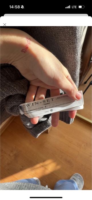 Светр (пончо/кейп) twin-set (вовна та кашемір)