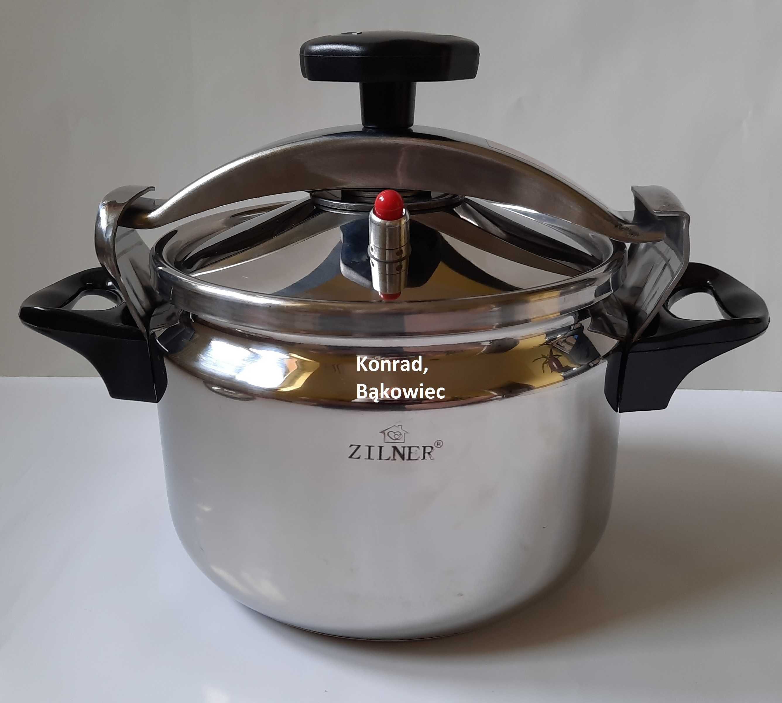 ZILNER Szybkowar 3L/4L litry na Indukcję,Gaz.. Mały garnek ciśnieniowy