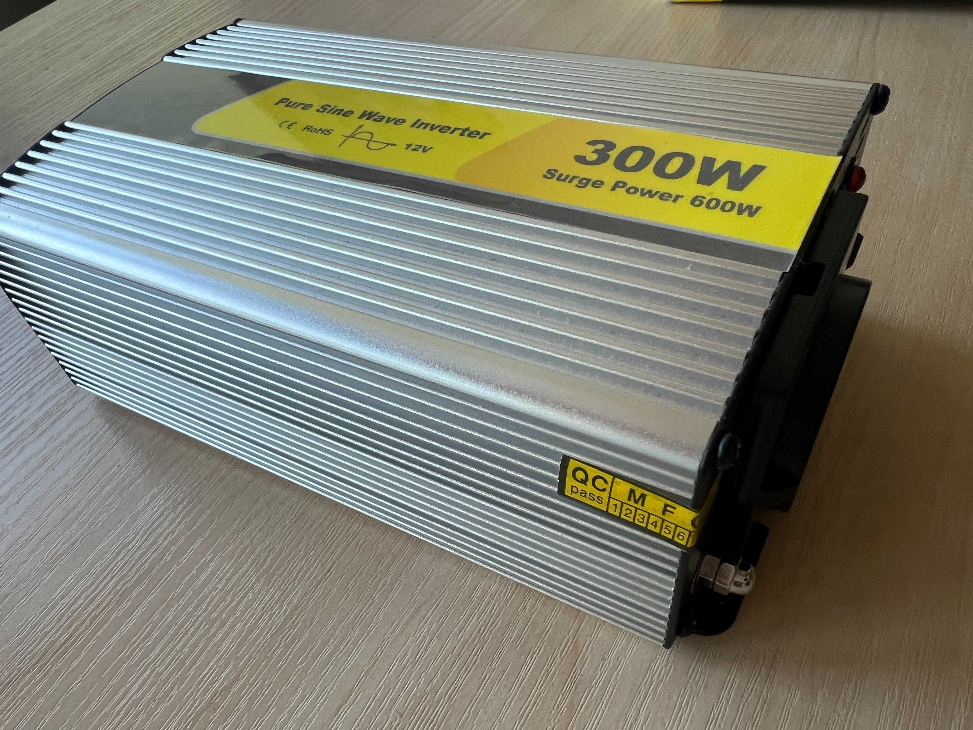 Інвертор-перетворювач з чистою синусоїдою JYINS P-300/600W 12V new
