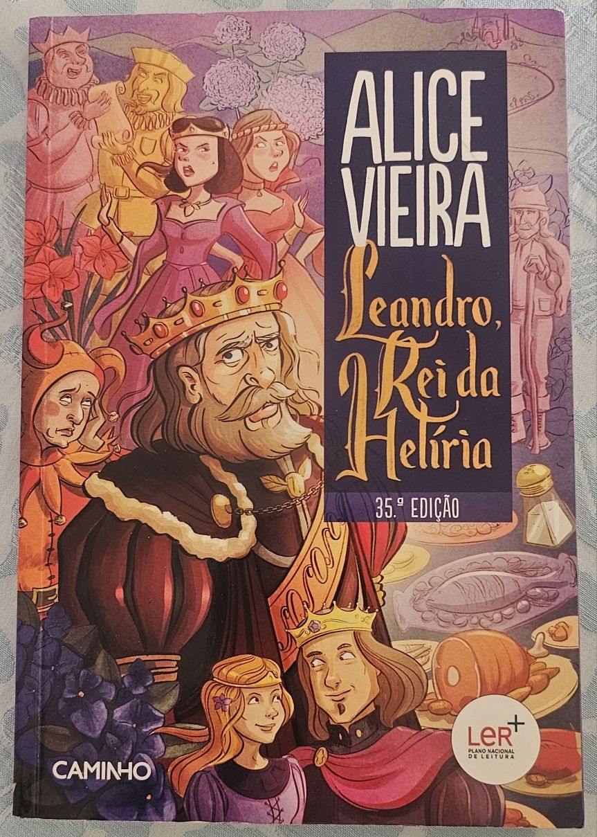 Livro Leandro Rei da Helíria