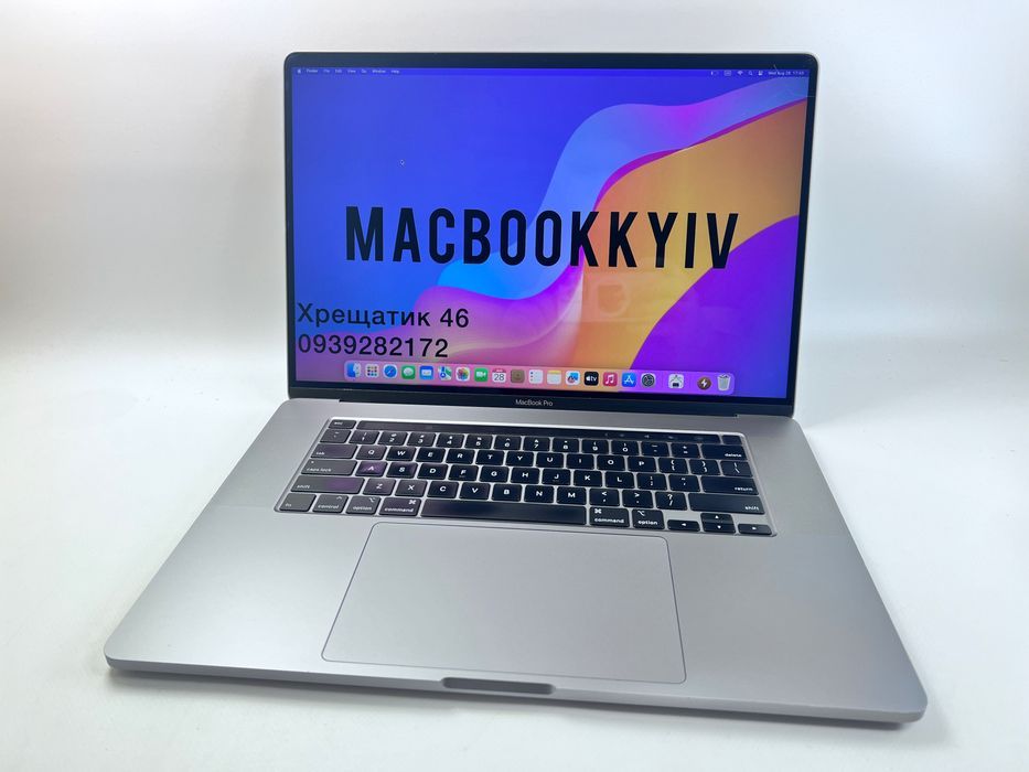 MacBook Pro 16 2019 i9 32GB RAM 512GB SSD Gray Space МАГАЗИН ГАРАНТІЯ