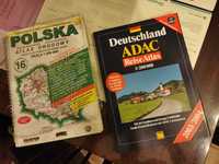 Atlas Drogowy Polska + Atlas Niemcy 2003 rok