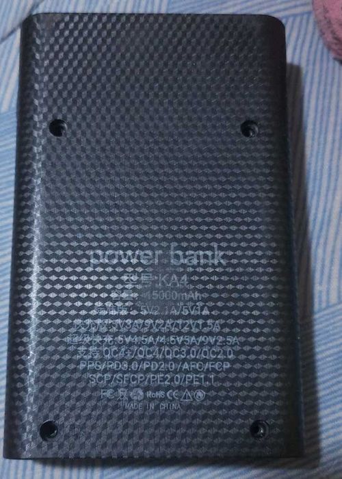 Корпус Павербанк PowerBank з захистом, під батарею 18650 х 4