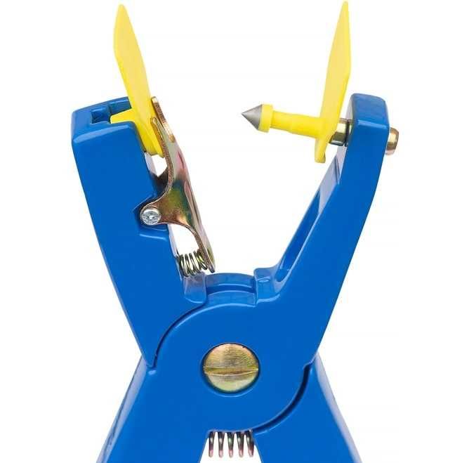 Kolczykownica uniwersalna, metalowa z dwiema igłami