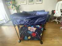 Lionelo roel navy blue kojec dla dziecka