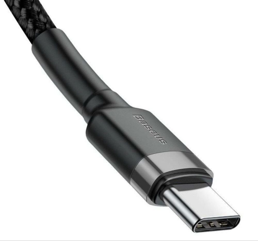Baseus Кабель Type-C to Type-C 60W / 1 метр Швидка Зарядка USB-C