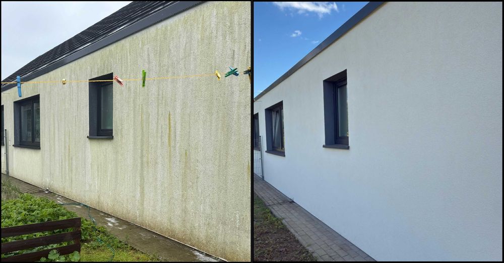 Mycie - Malowanie - Impregnacja elewacji/ dachów/ kostki brukowej