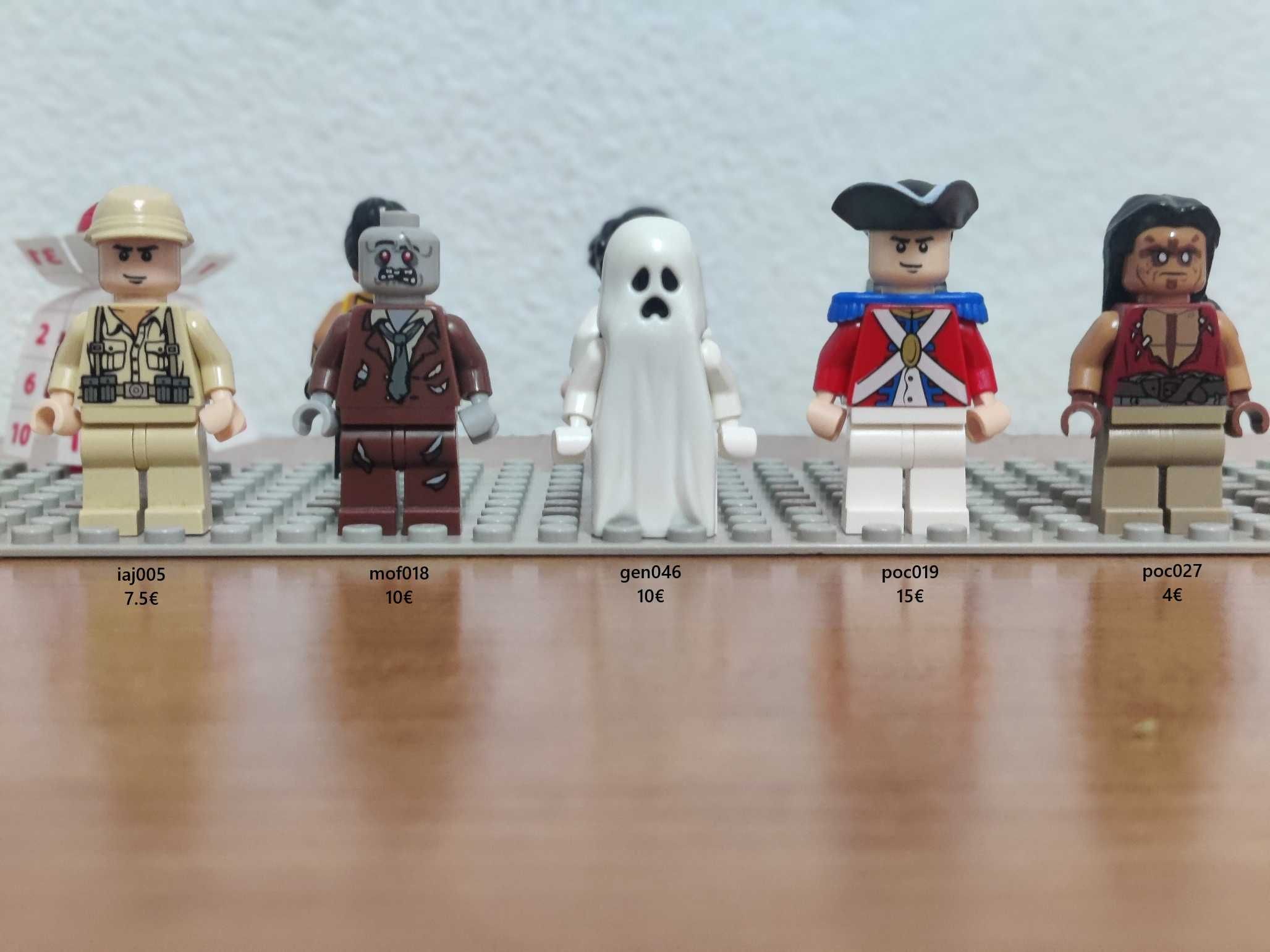 Vendo Lote Minifiguras Lego unicas e raras de varios temas