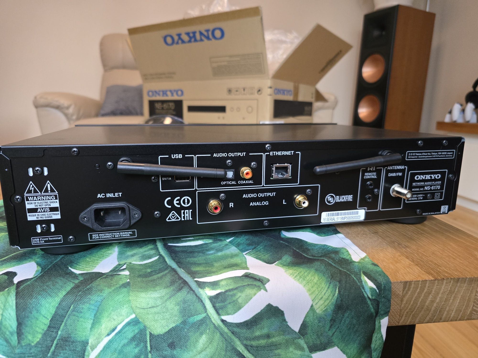 Onkyo NS-6170 Streamer TX RZ R
