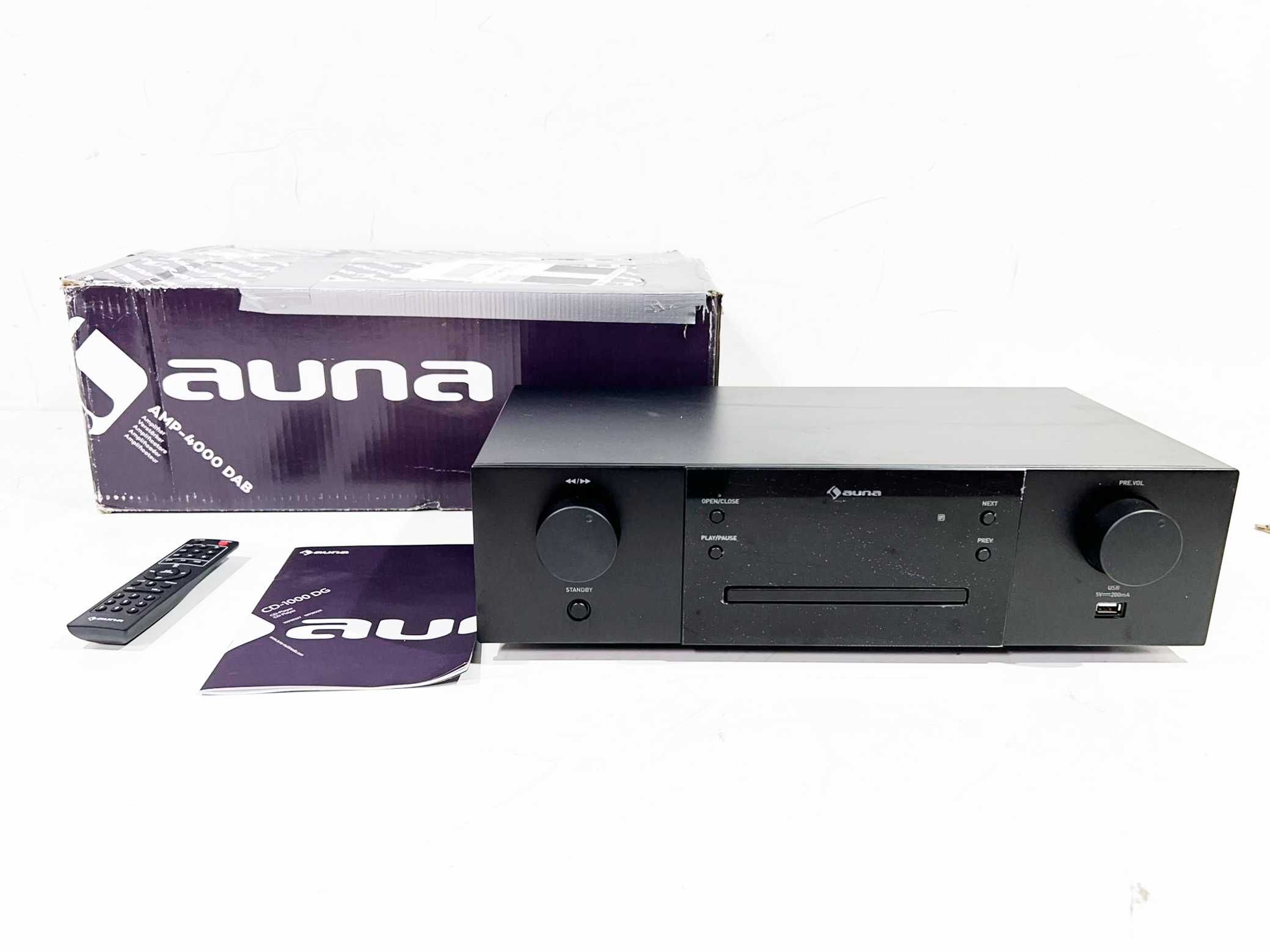 CD-плеер + USB-слот Auna CD-1000 DG Новый