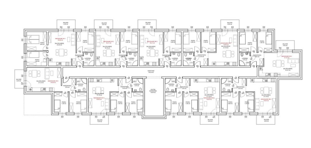 Przytulne mieszkanie 2-pokojowe – 35,41 m²
