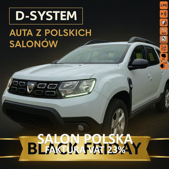 Dacia Duster 2020r SALON POLSKA 1Właściciel LPG Bezwypadkowy