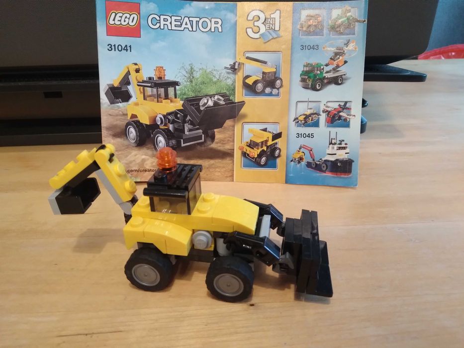 Lego 31041 Construction Vehicles (Pojazdy budowlane)