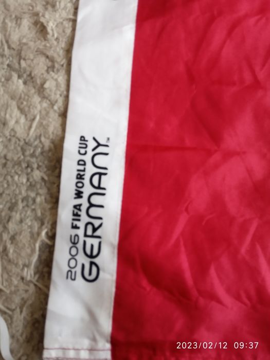 Flaga Szwajcaria biały krzyż na czerwonym tle germany 2006 FIFA world