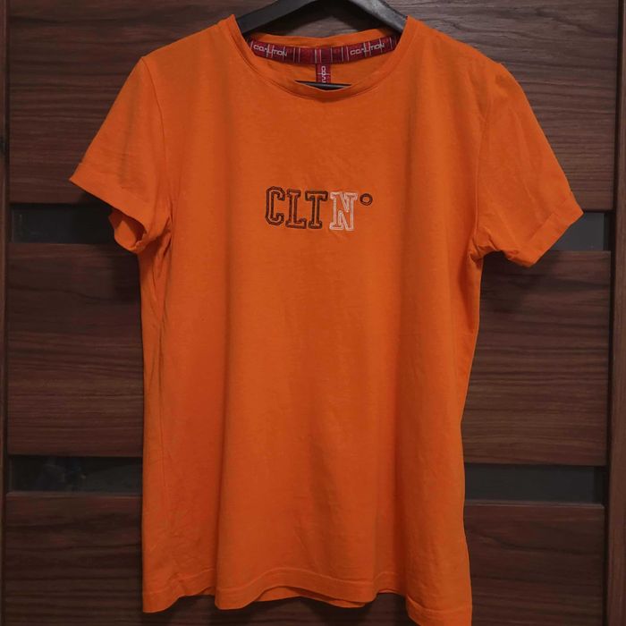 pomarańczowy T-shirt dla chłopca