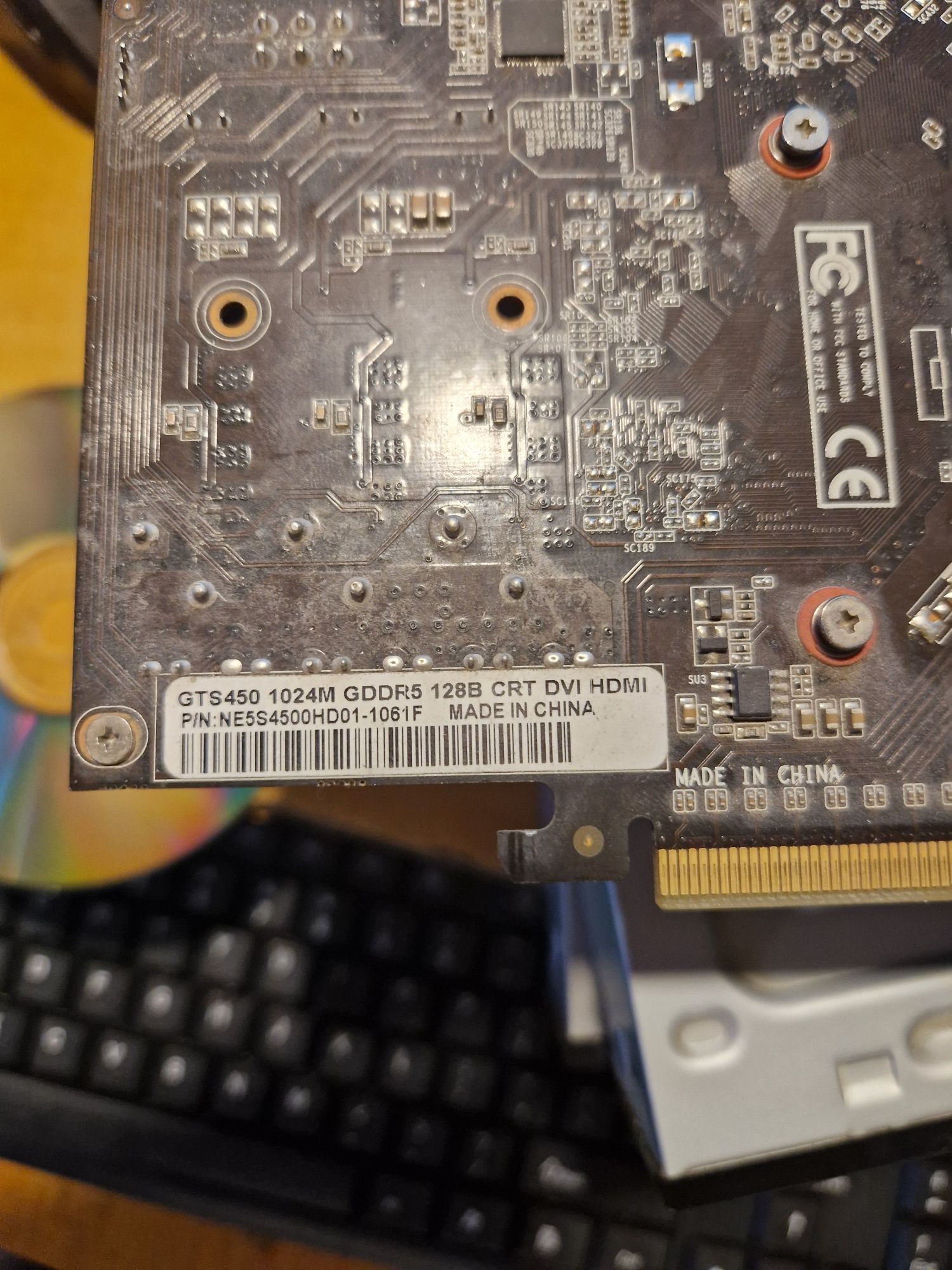 Karta graficzna gts450 1gb gddr5 128b