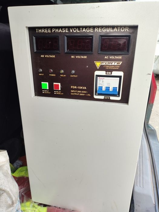 Стабілізатор напруги трифазний FORTE PDR-15kVA