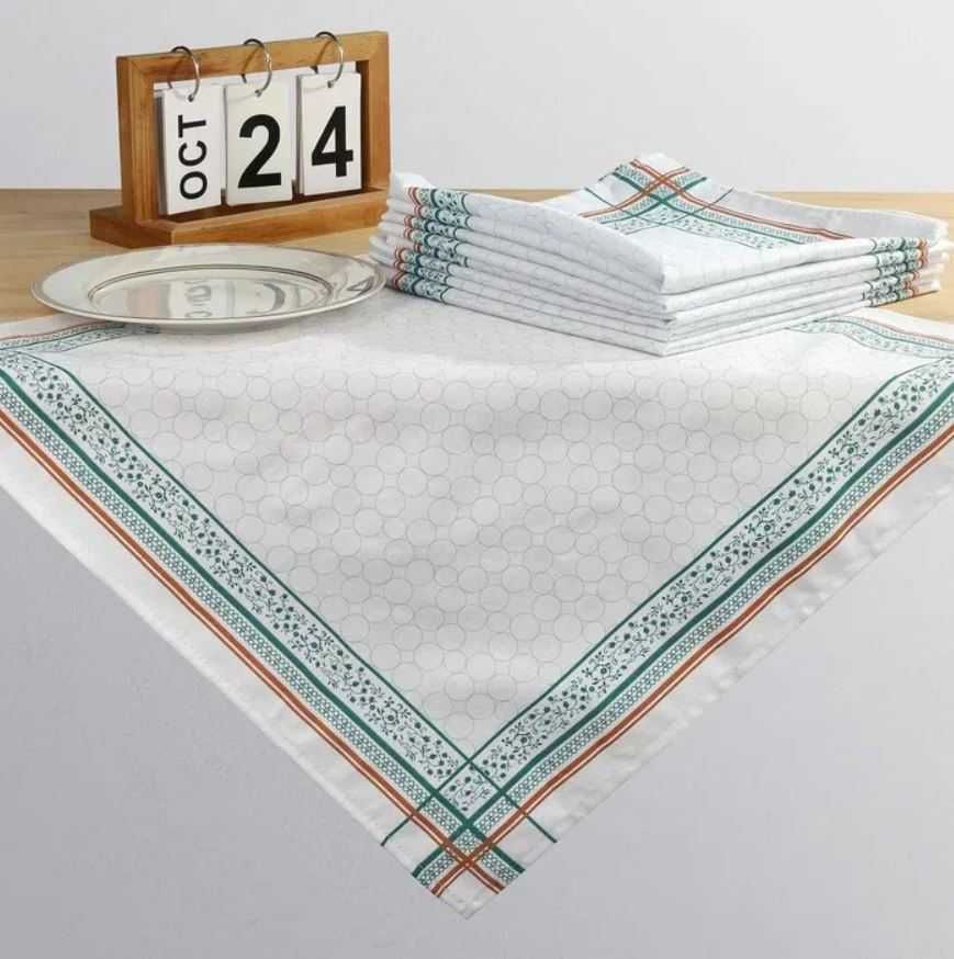 SERWETKI 4szt 45x45cm obiadowe BAWEŁNA Arquiel Cloth NOWE s056