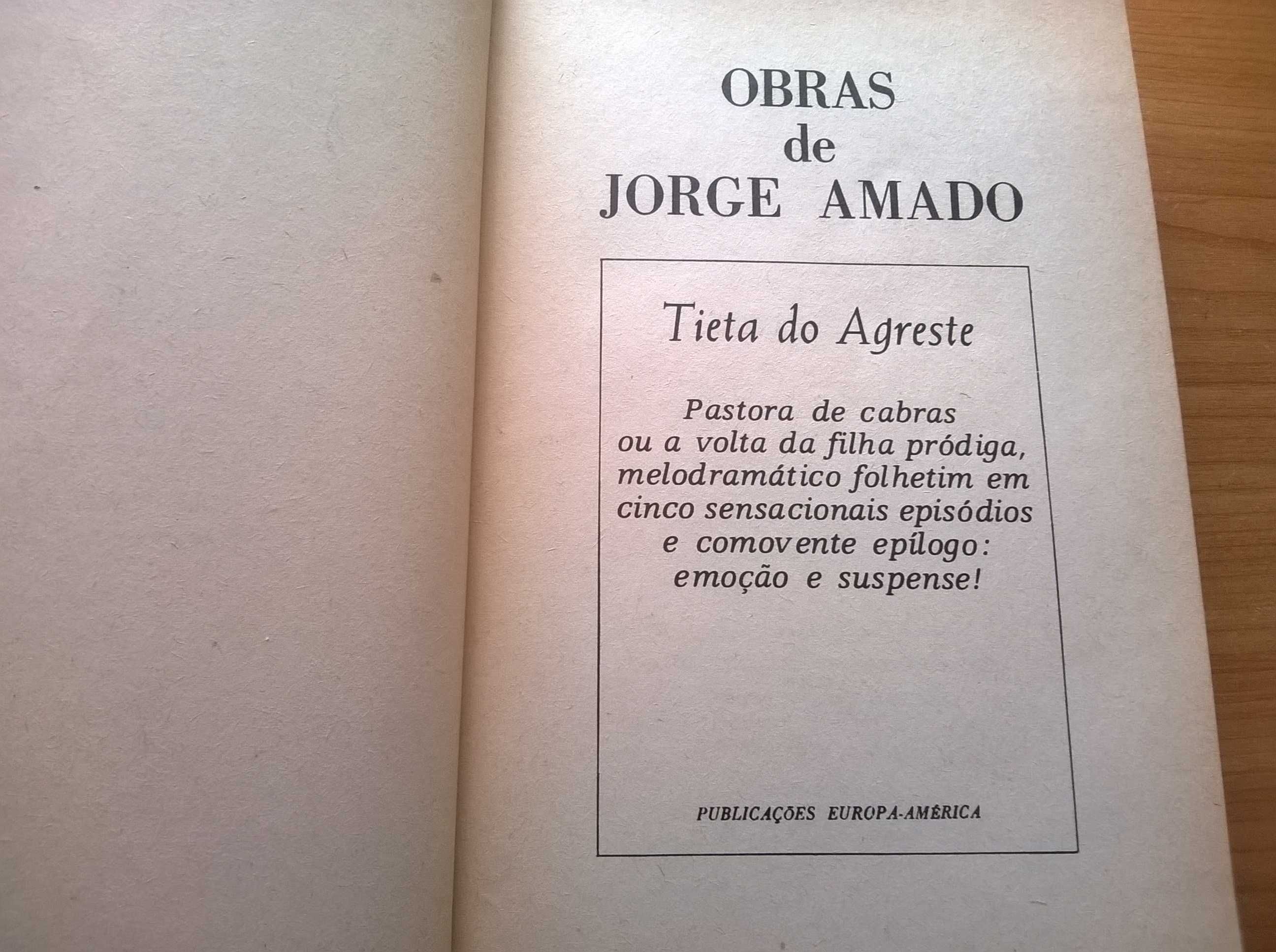 Tieta do Agreste (Pastora de Cabras) - Jorge Amado