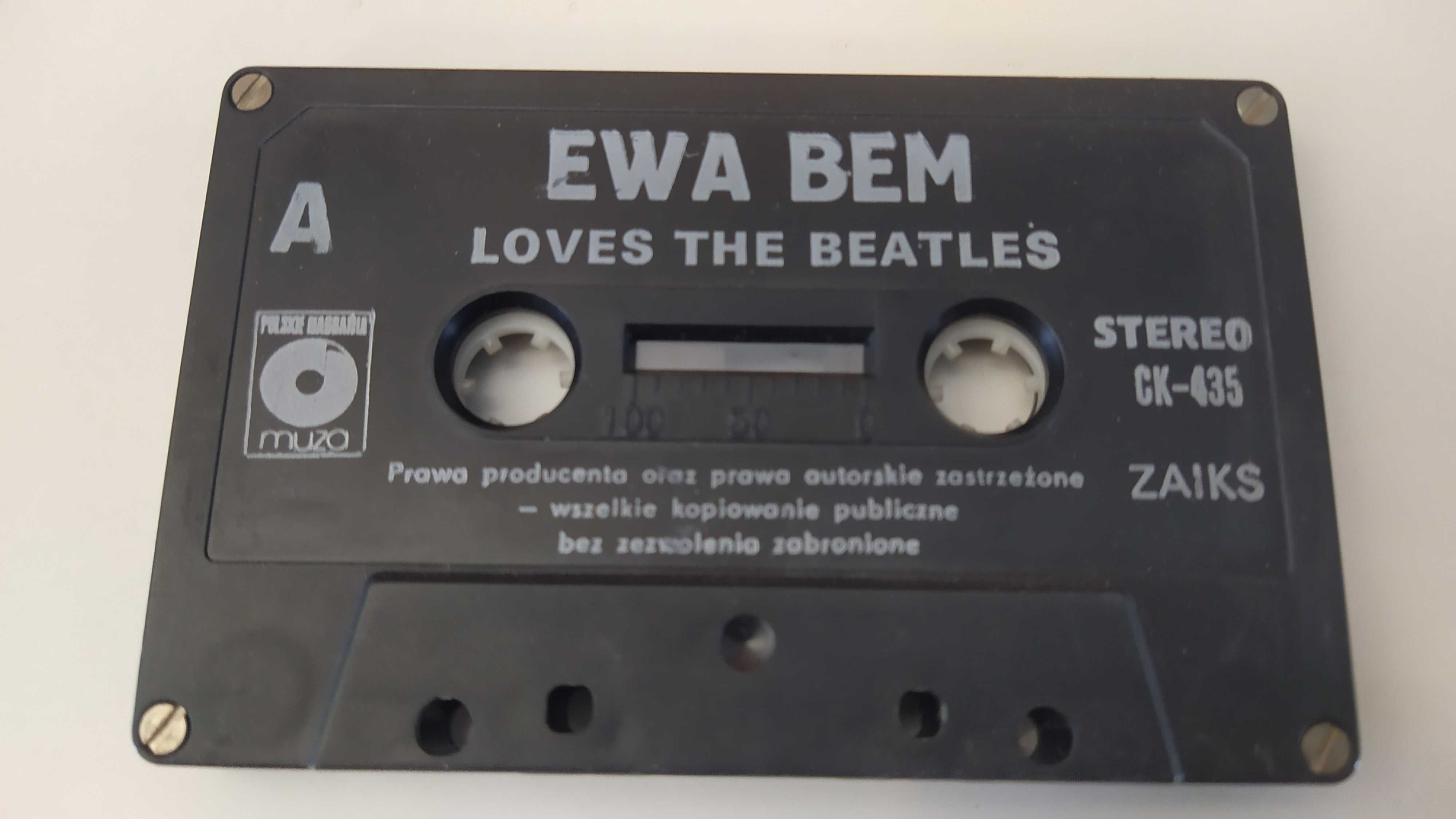 Ewa BEM Loves The Beatles kaseta MC OPIS ważne poligrafia