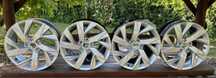 VW TIGUAN II 5NA felgi aluminiowe 18 5NA601025AD ORYGINAŁ ET 43 5x112