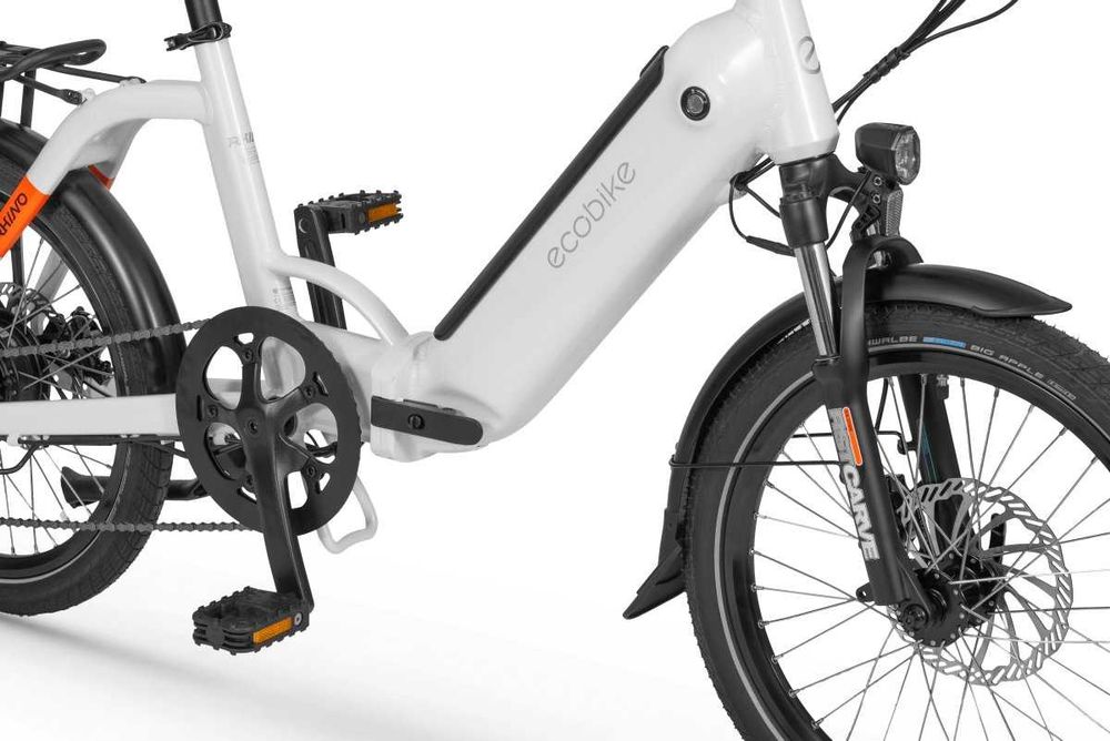 Najtaniej OPOLE Rower elektryczny Ecobike Rhino Arctic White 522Ah