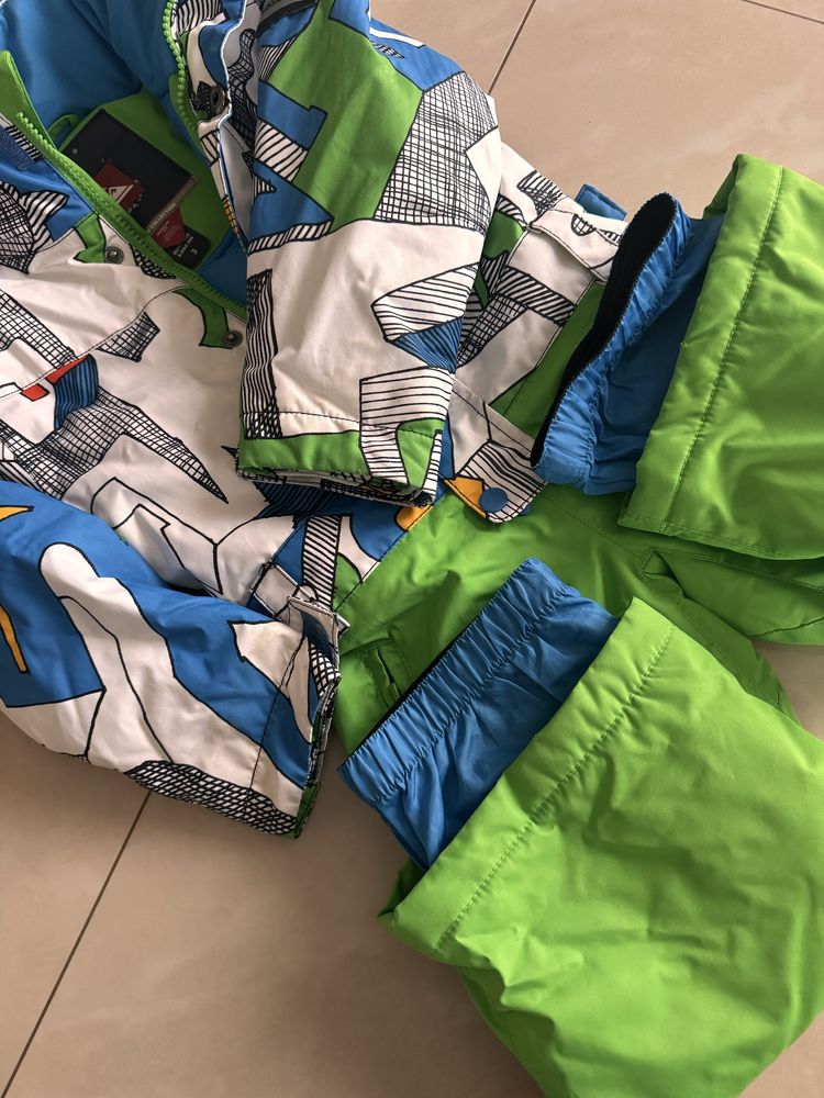 Quiksilver kombinezon zimowy jak nowy 3t 98, narty, snowboard