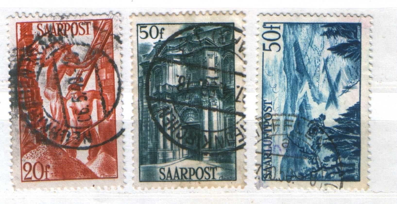 Zn. D.  Saar Post Mi 250, 1, 3 kas 1948