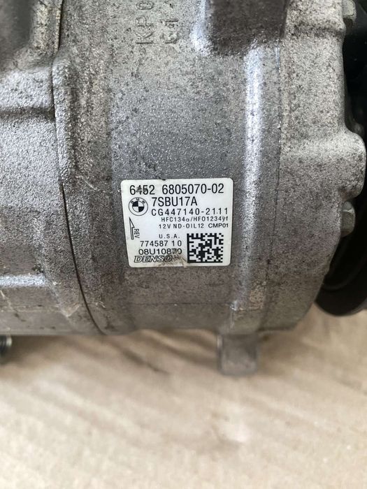 Компрессор кондиционера BMW X5 f15 X6 f16 N57