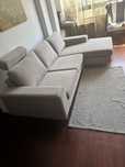Sofa chaise longue da marca boconcept