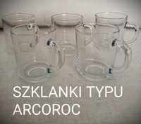 Przeroczyste szklanki typu arcoroc 5 sztuk