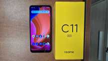 Realme C11 2021 Dual Sim 32GB/2GB RAM niebieski, stan bdb
