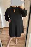 Elegancka sukienka plus size w literkę A trapezowa 50 5xl