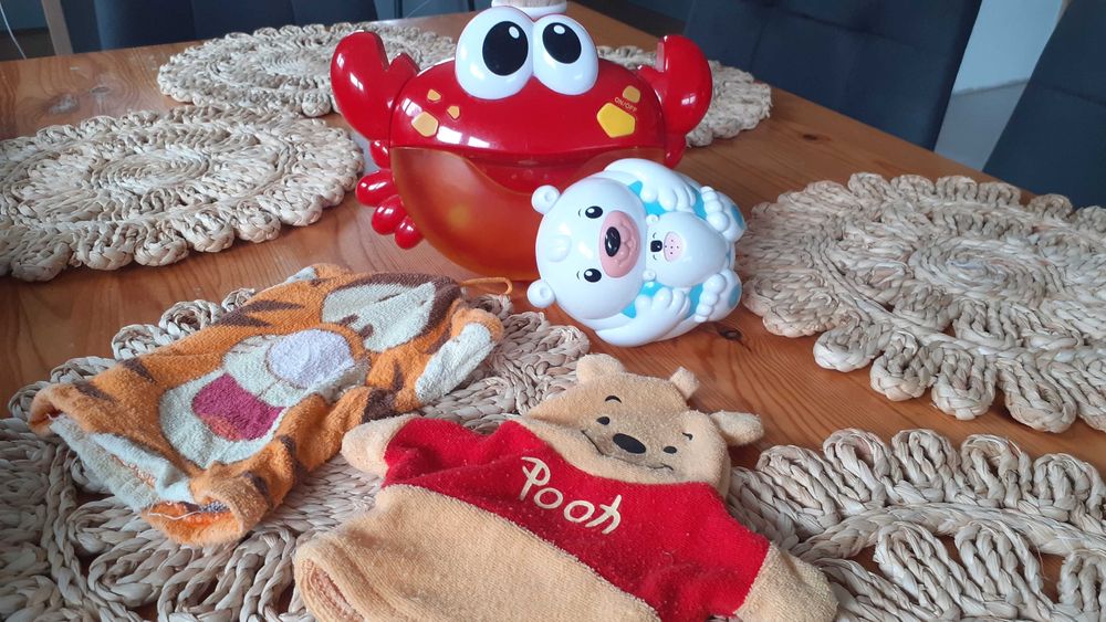 Zestaw do kapieli dla bobasa krab mis