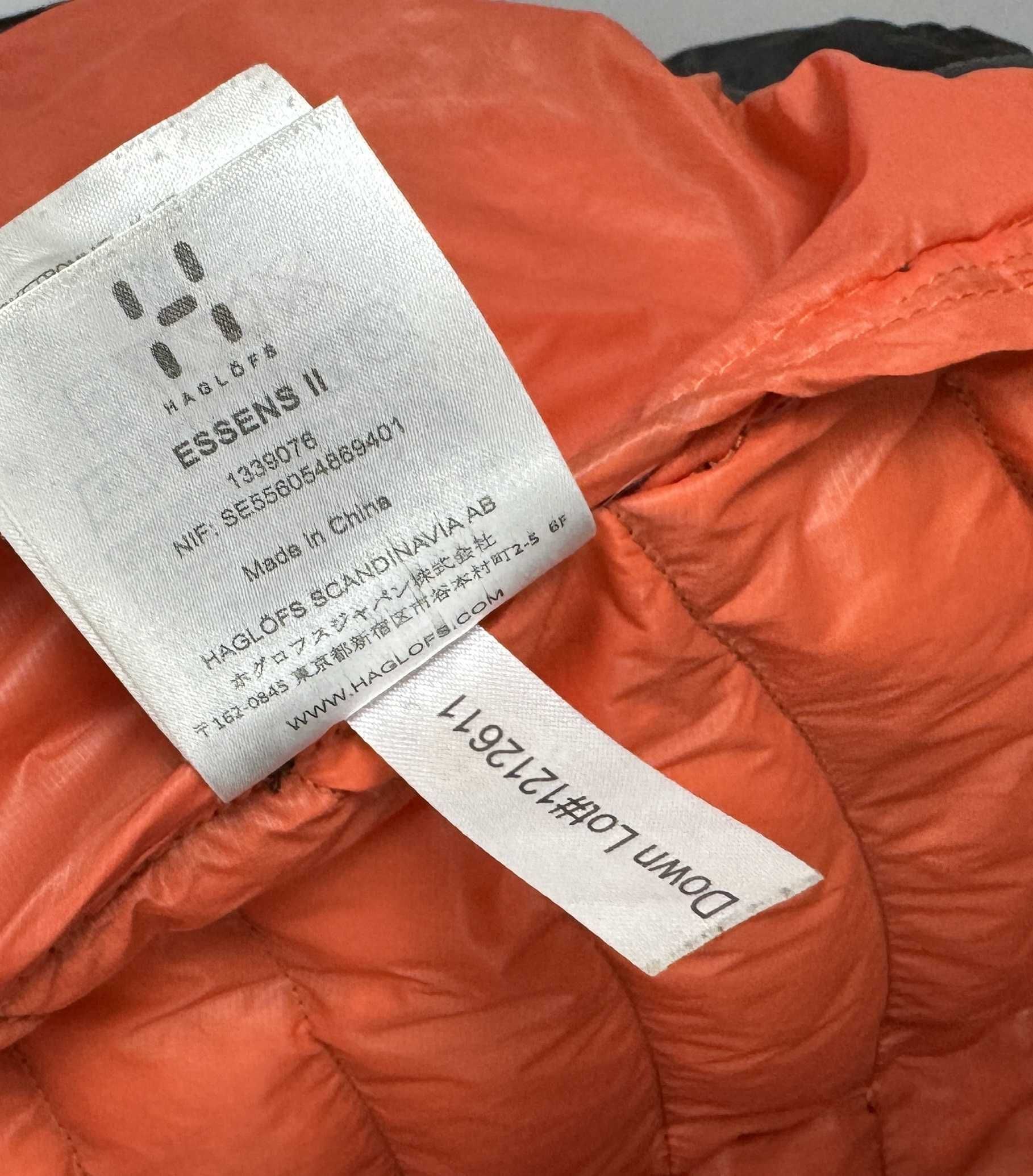 Kurtka Puchowa Damska Haglofs Essens II Down Jacket Pufffer Rozmiar M