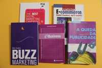 Livros sobre Marketing, E- Business, Publicidade, etc