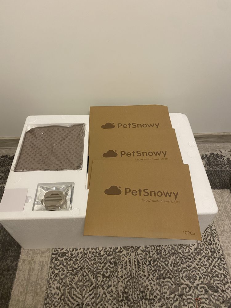 PETSNOWY PS-001 SNOW+ SAMOCZYSZCZĄCA KUWETA 50,8cm x 74,9cm x 50,8cm
