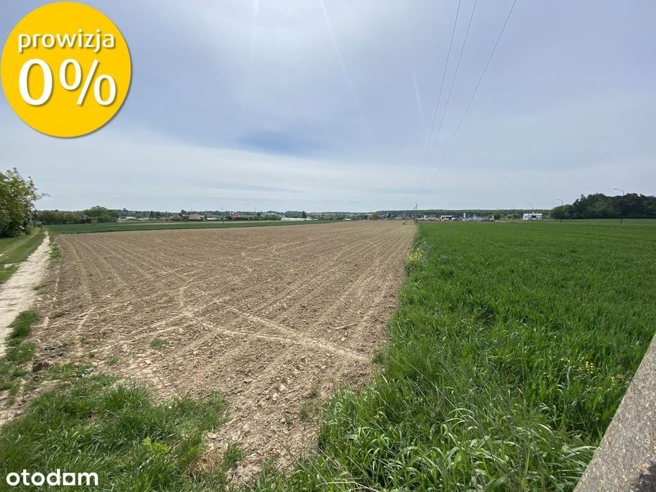 Działka budowlana zagrodowa ul. Kusocińskiego