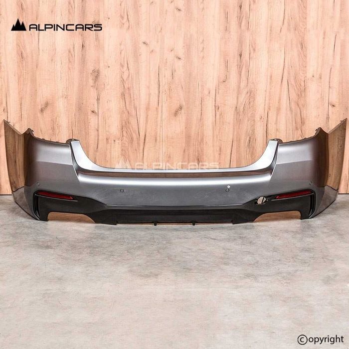 Бампер BMW 5 g30 M-пакет голый комплектный разборка розборка БМВ