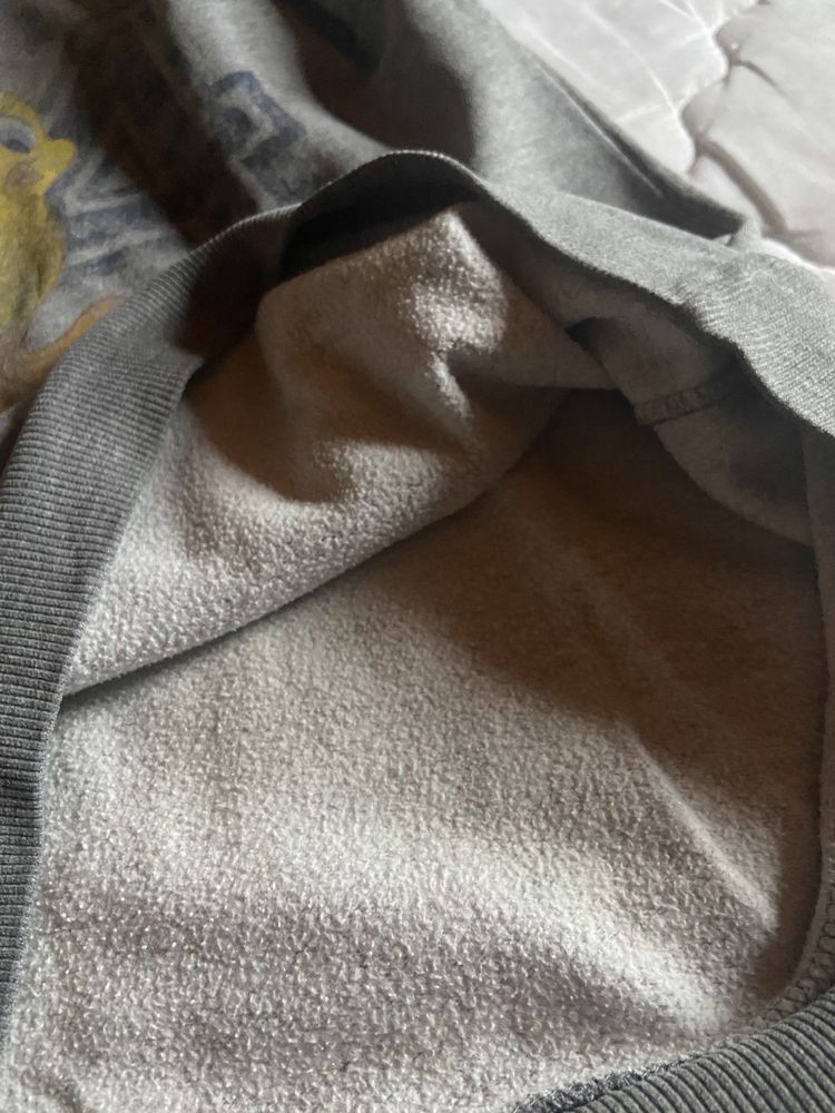 Sweat cinzenta com estampa