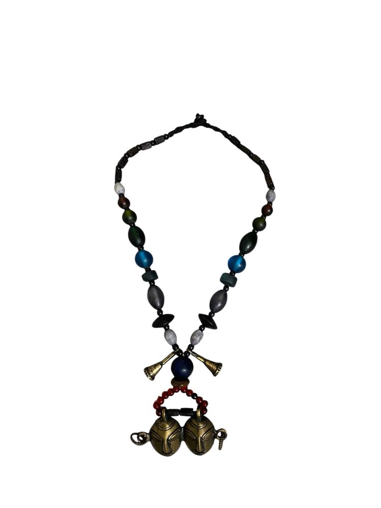 Colar contas tribal tibete