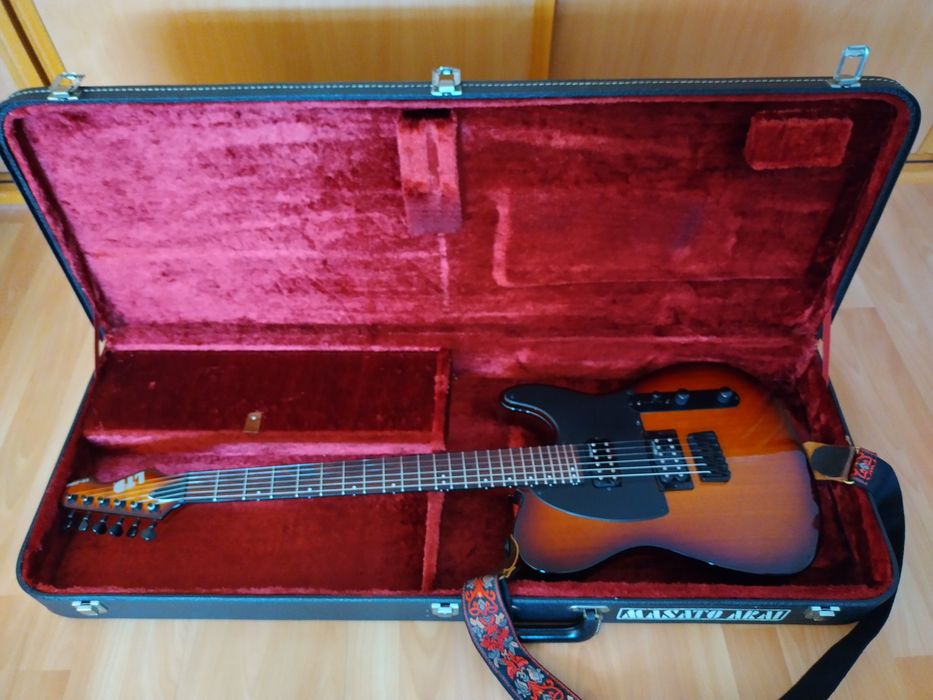 Case rígida guitarra elétrica Les Paul, telecaster, outras