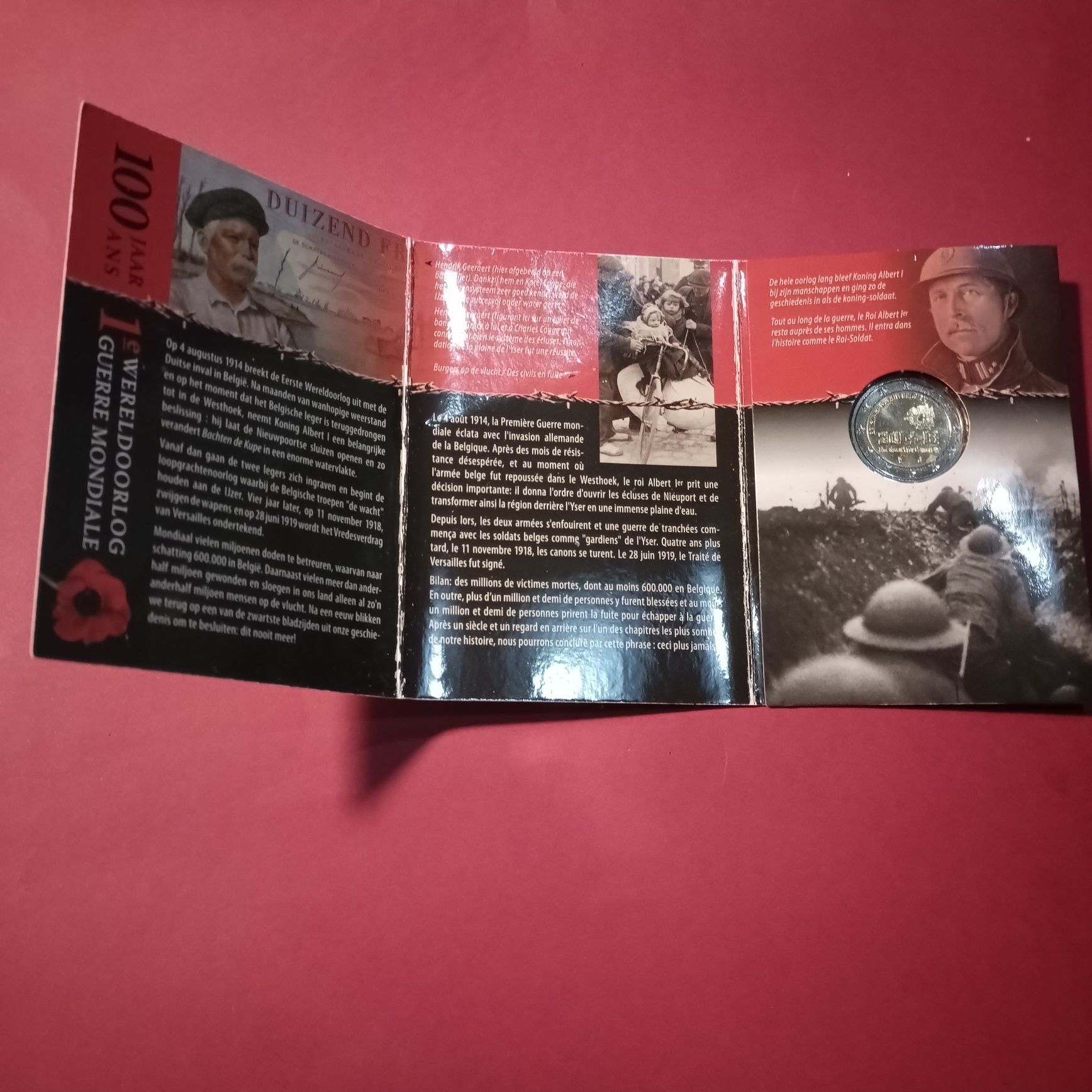Moeda Coincard BÉLGICA 2014