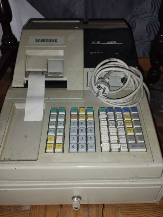CLÁSSICA CAIXA REGISTADORA SAMSUNG